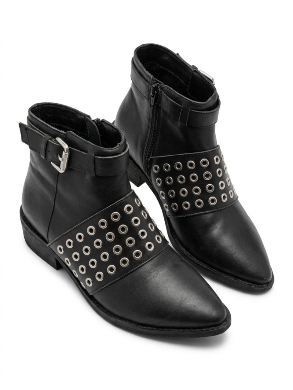 URGE FILI ANKLE LEATHER BOOTS - size 38 (US size 8) 🌟